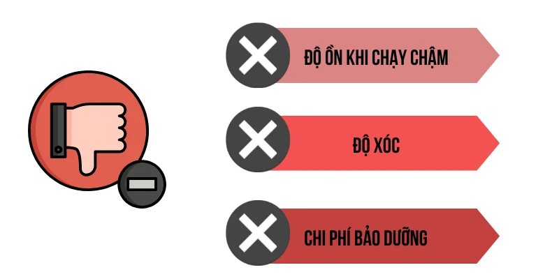 đánh giá xe ô tô về nhược điểm